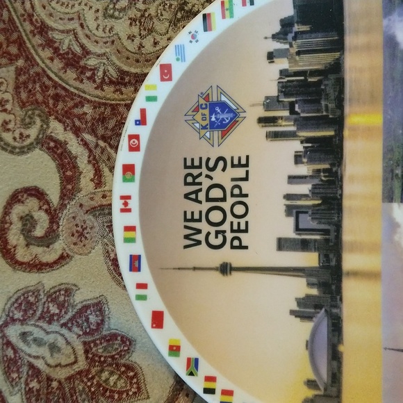 Free With Purchase Knights of Columbus 134th Annual supreme Convention plate - Picture 9 of 13